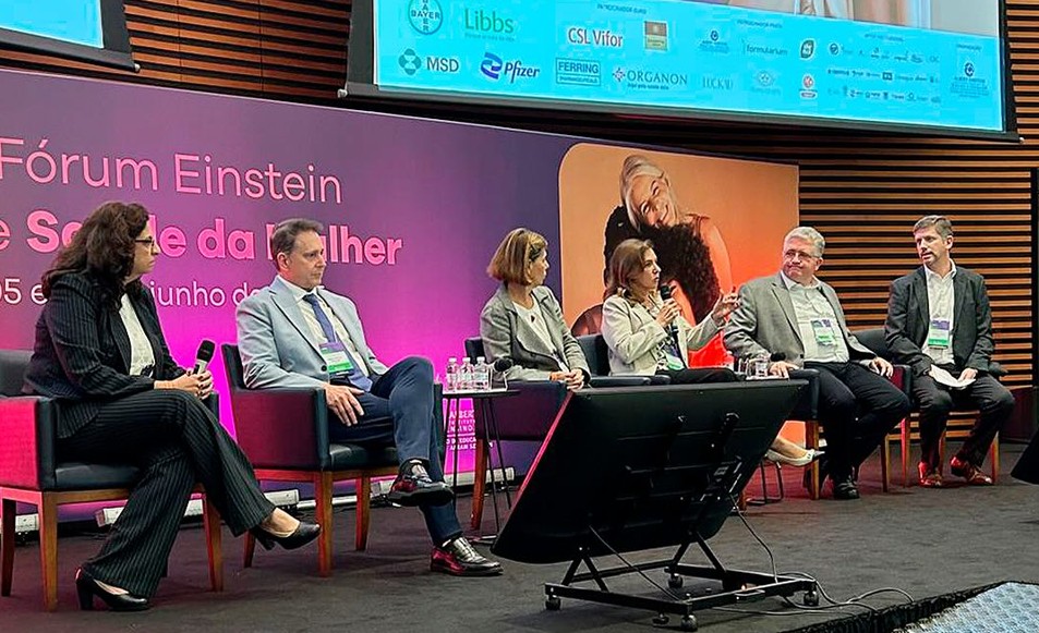 Participação do Dr. Felipe Andrade no V Fórum Einstein de Saúde da Mulher, com o tema ”Anticoncepcional e Câncer de Mama"